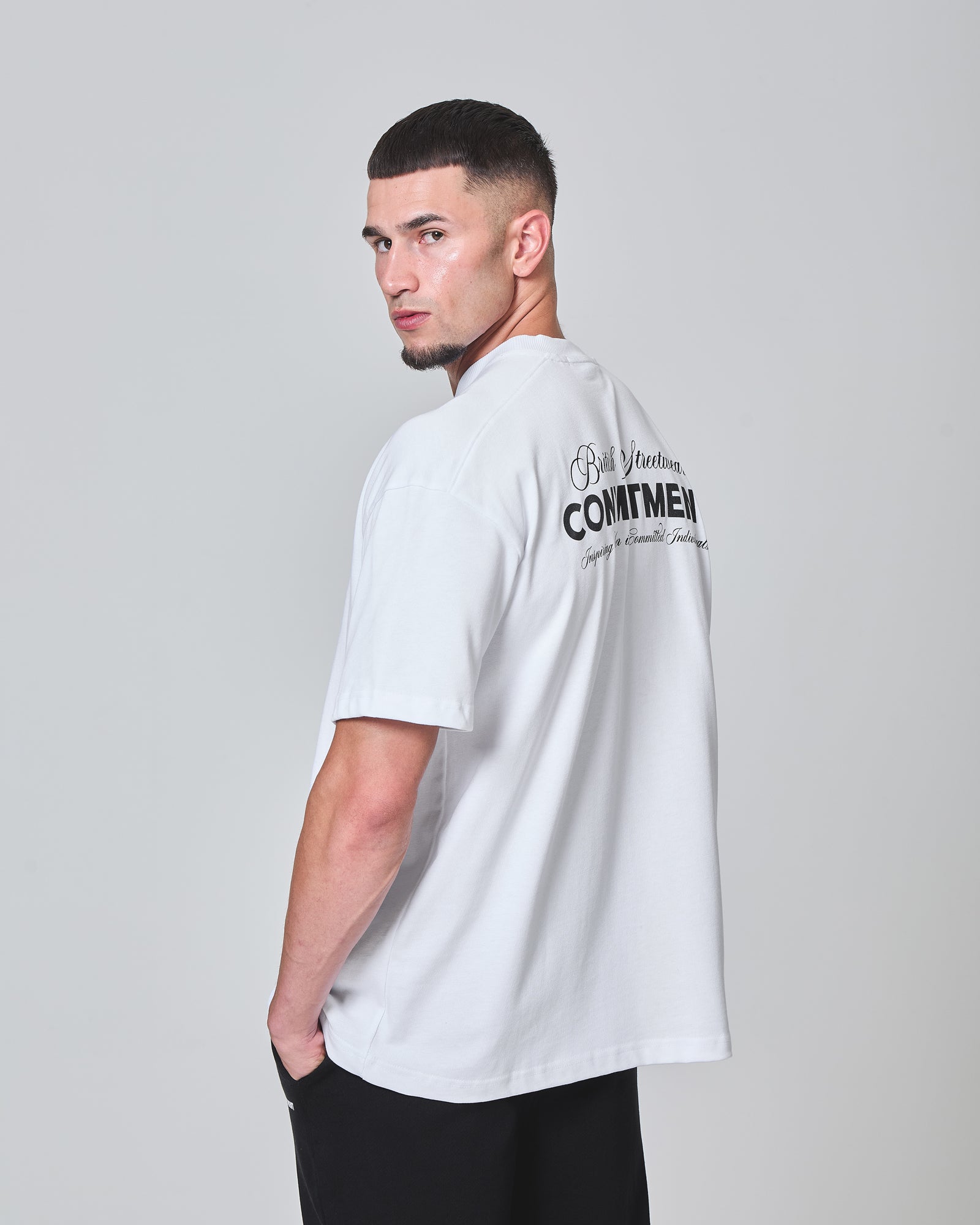 Script T-shirt - White