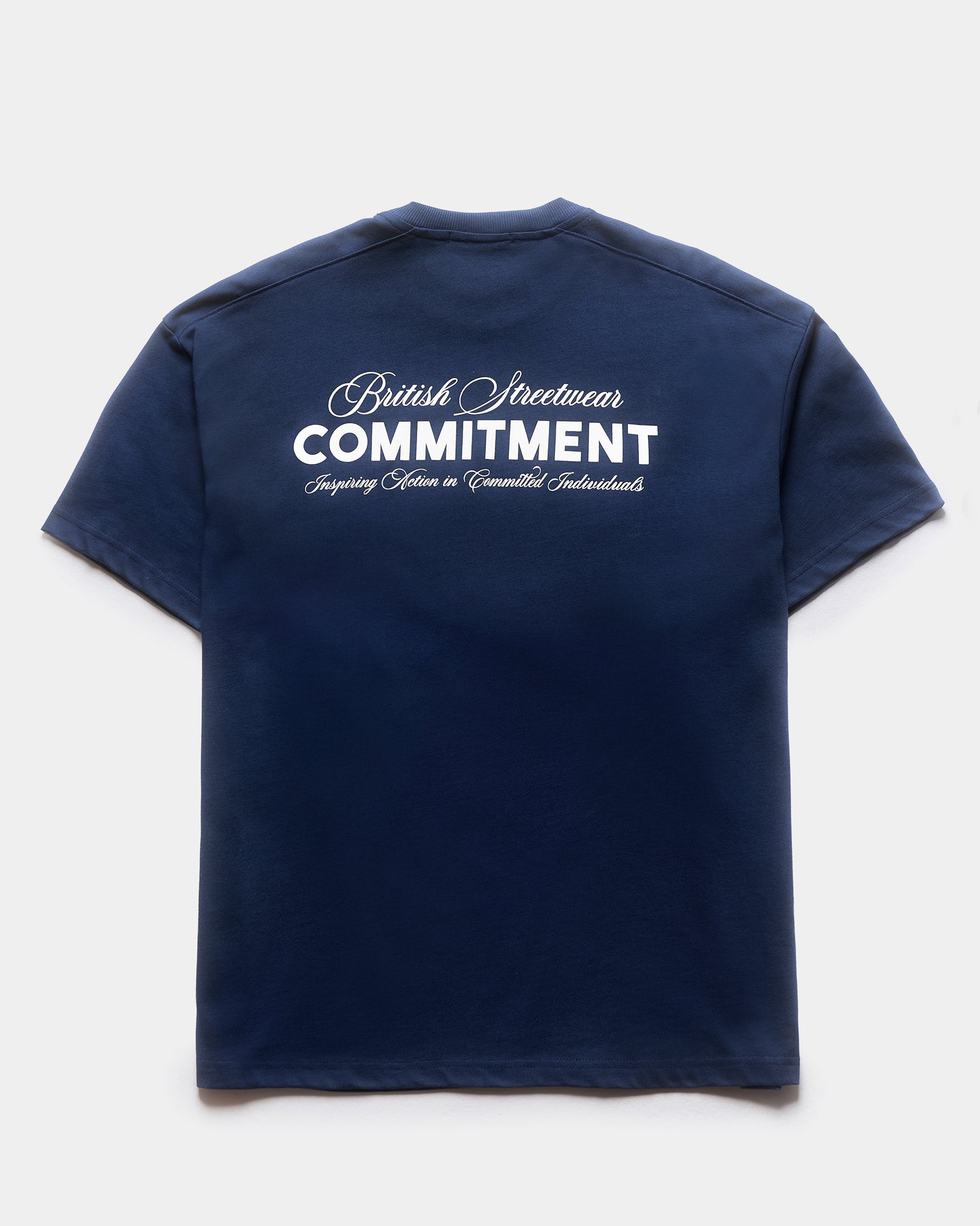 Script T-shirt - Petrol Blue