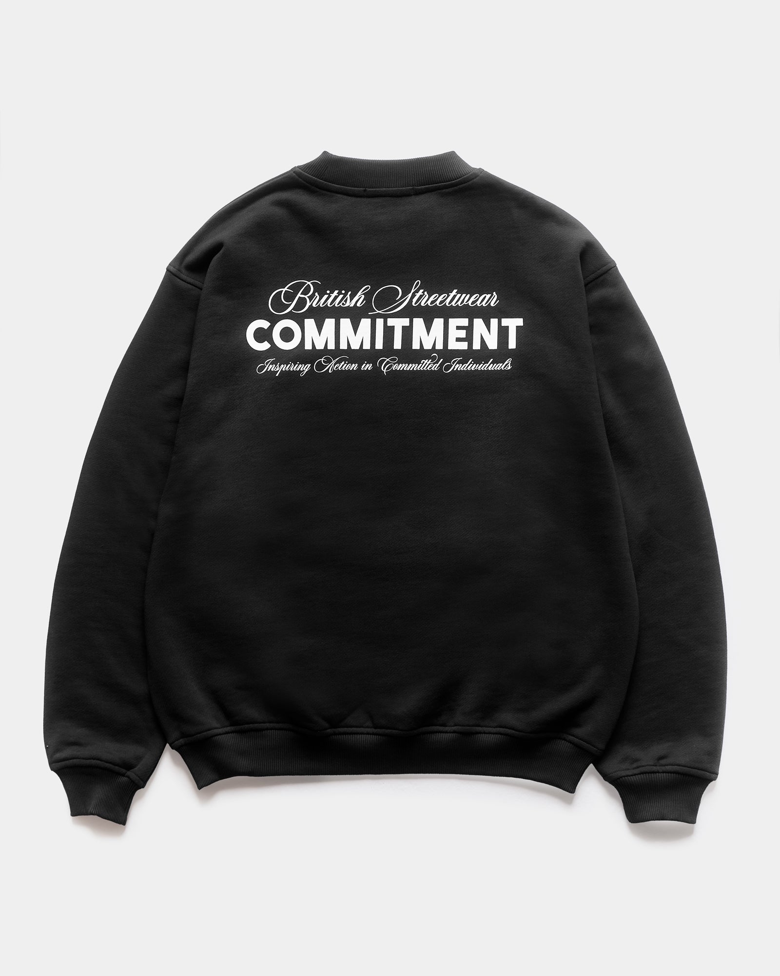 Script Sweatshirt - Black