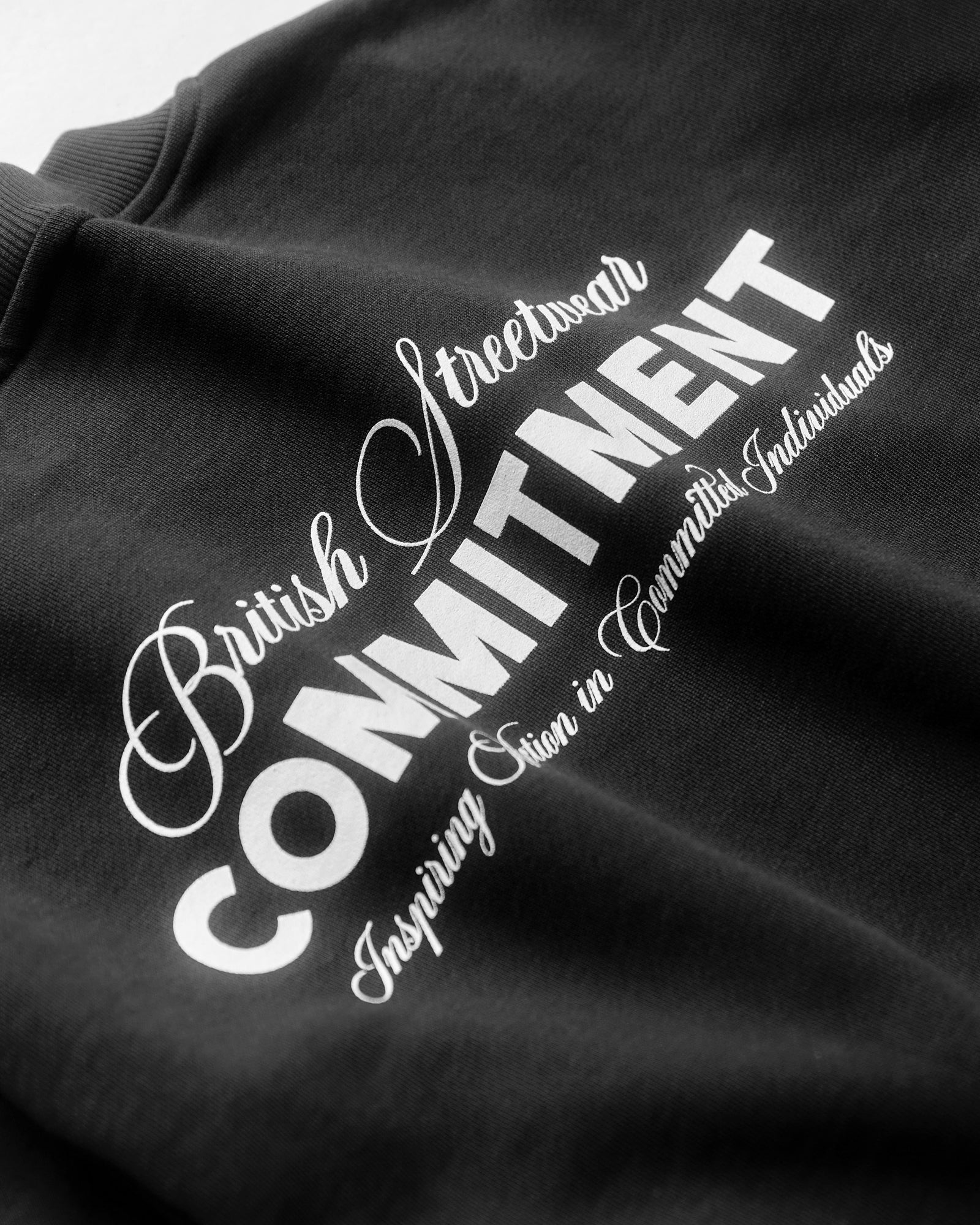 Script Sweatshirt - Black