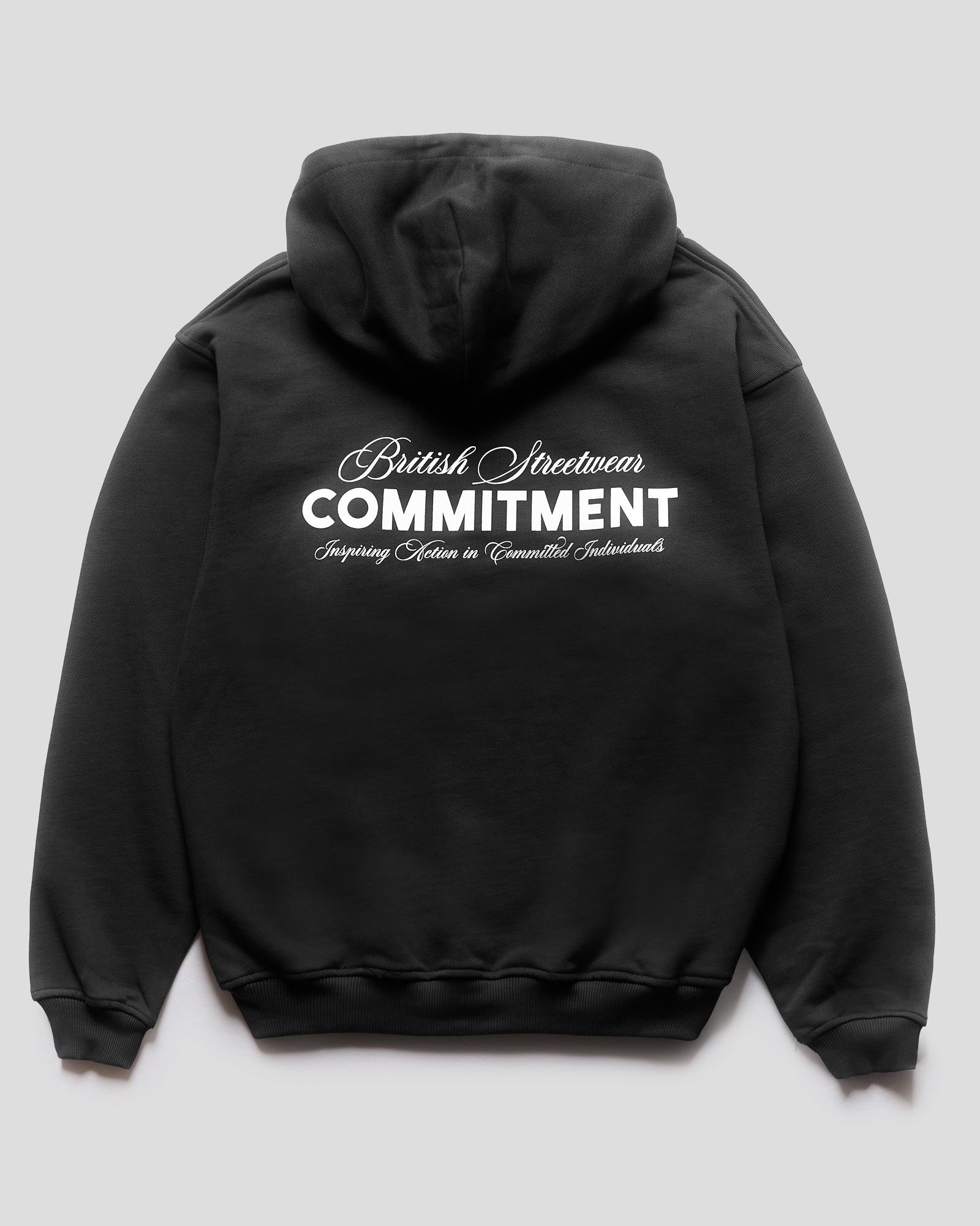 Script Hoodie - Black