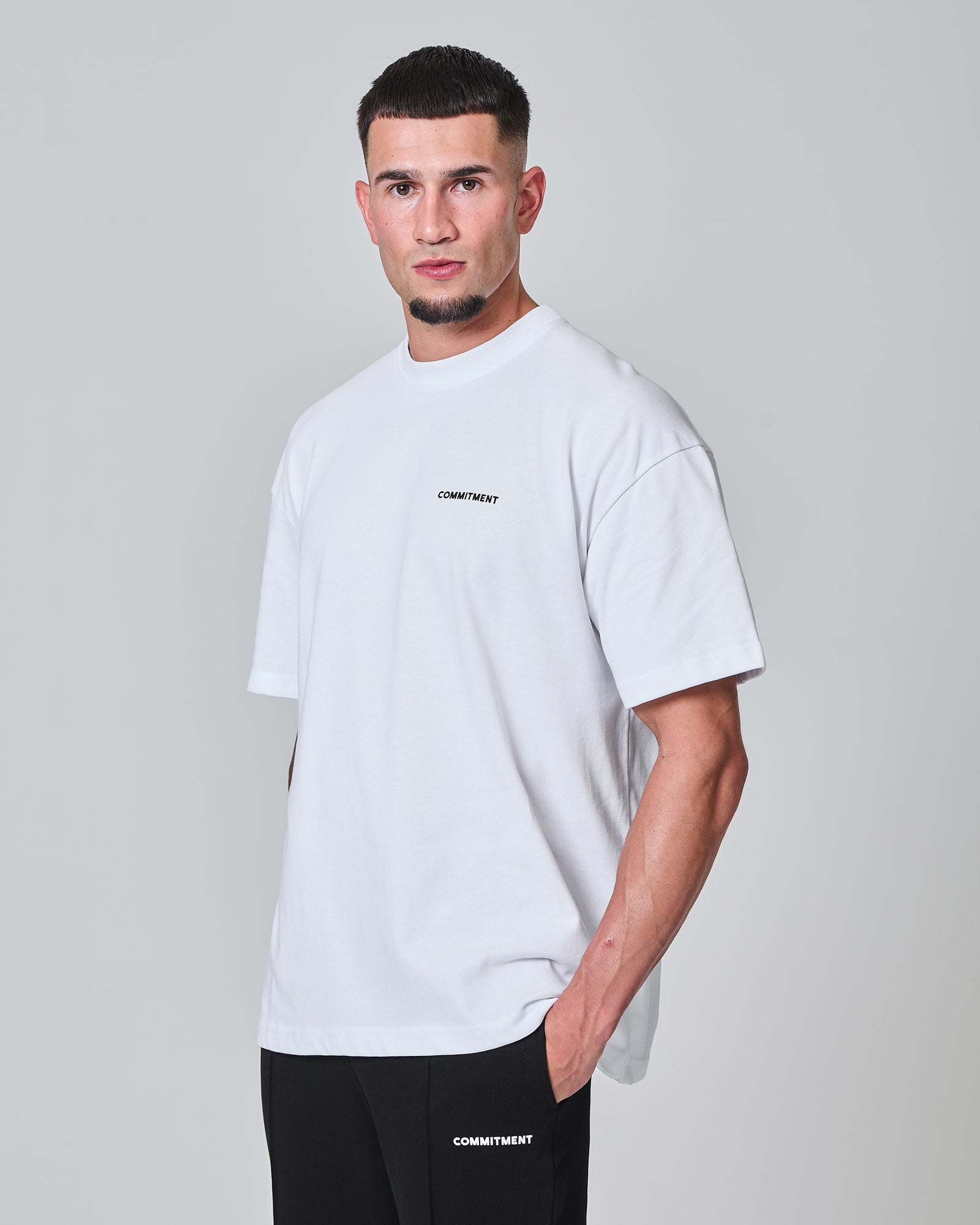Script T-shirt - White