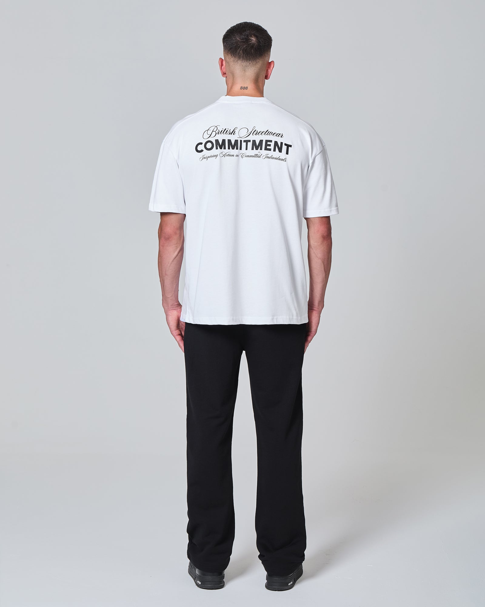 Script T-shirt - White