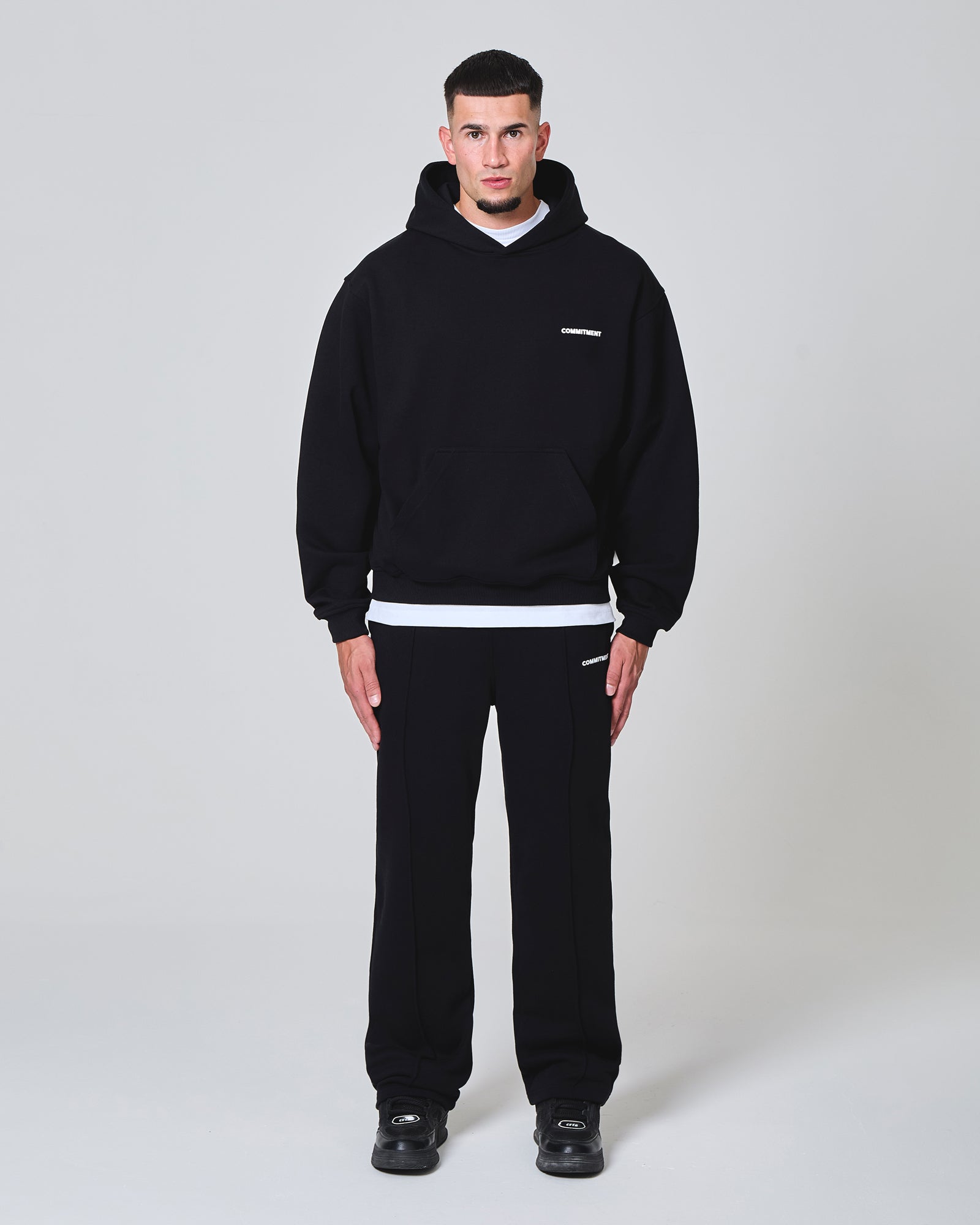 Script Hoodie - Black