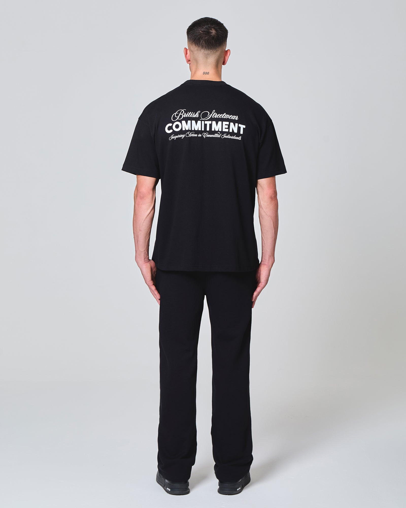 Script T-shirt - Black