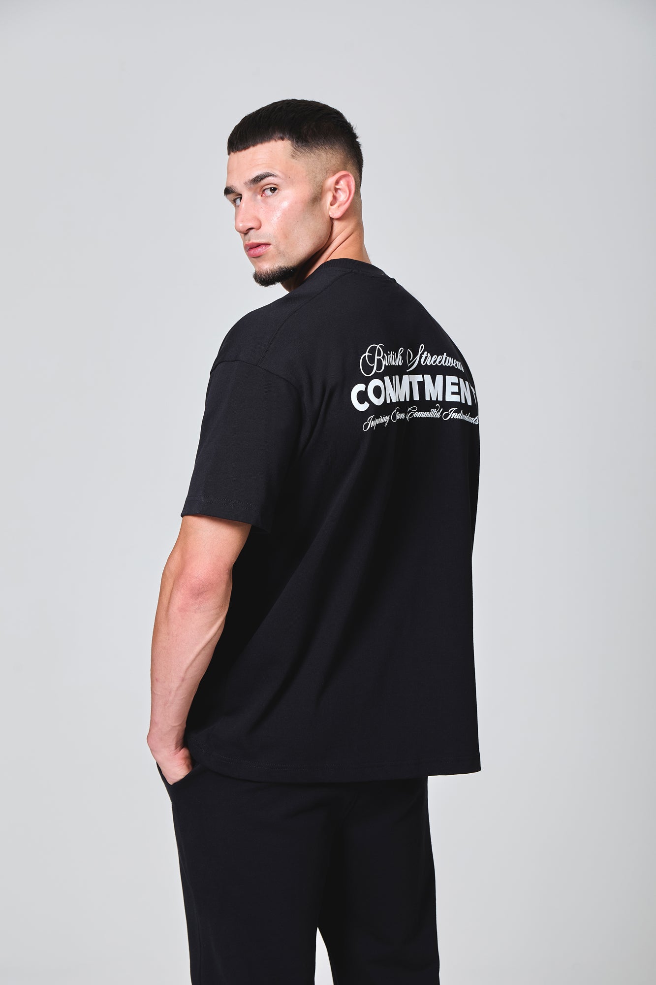 Script T-shirt - Black