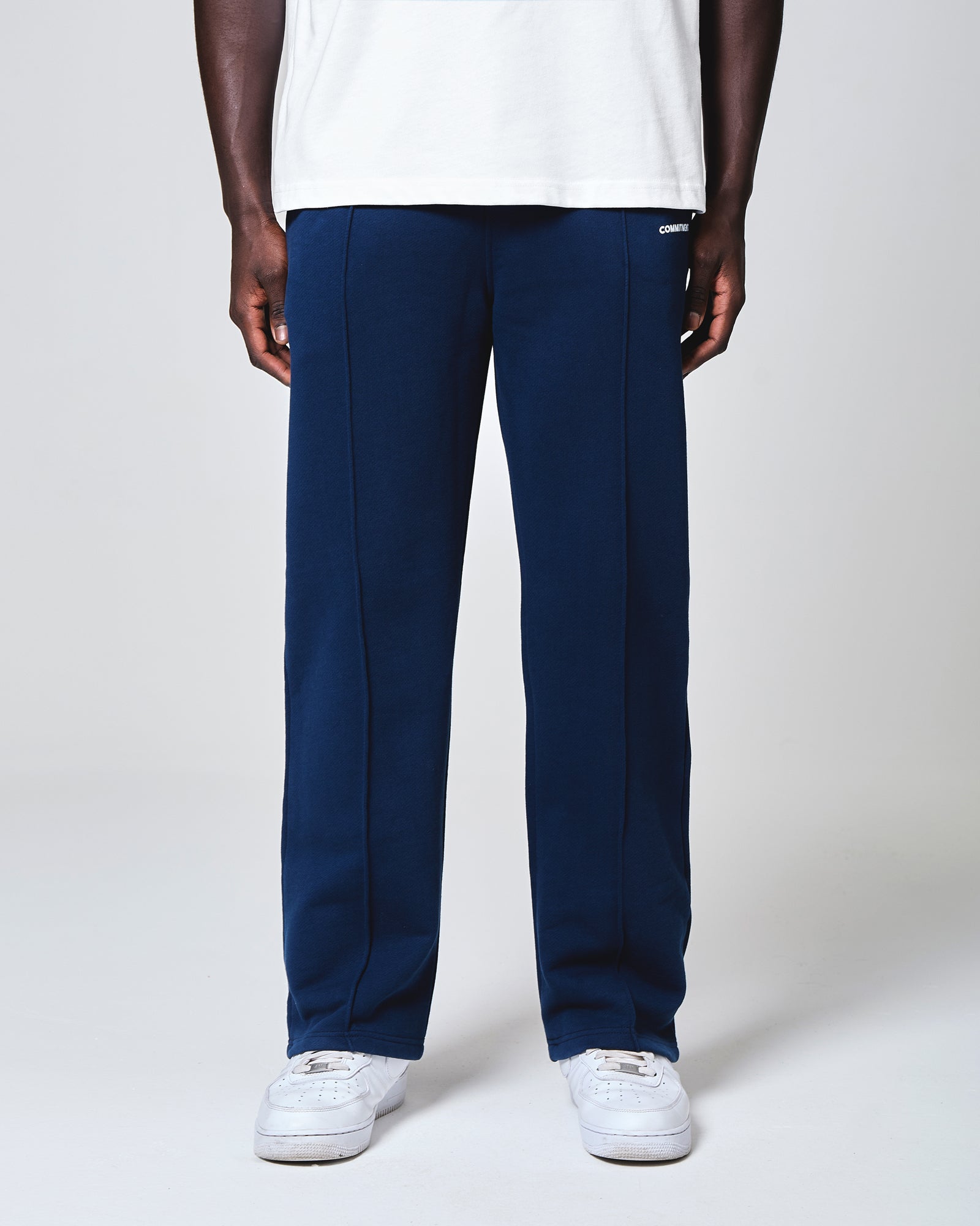 Pleated Sweatpant - Petrol Blue