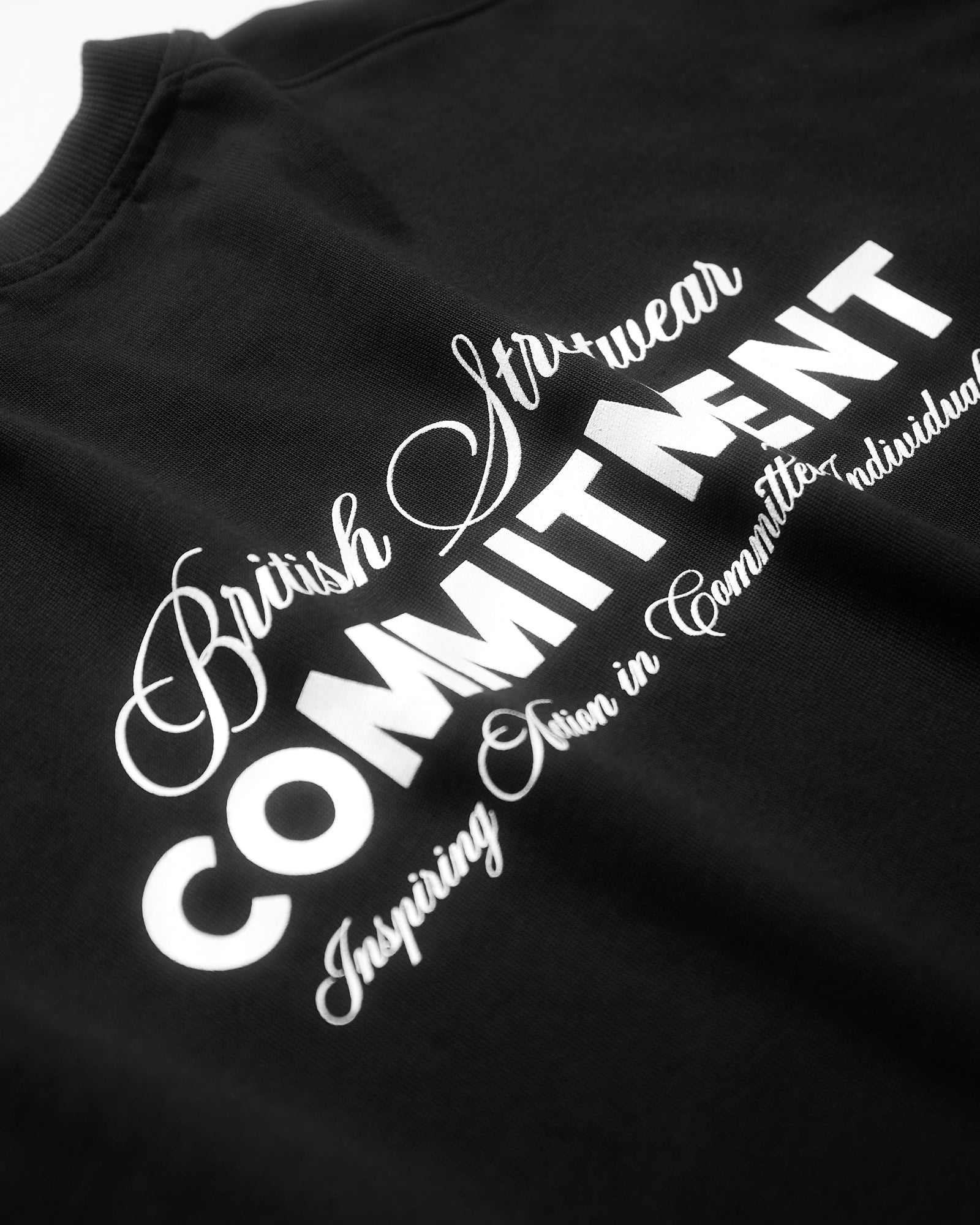 Script T-shirt - Black