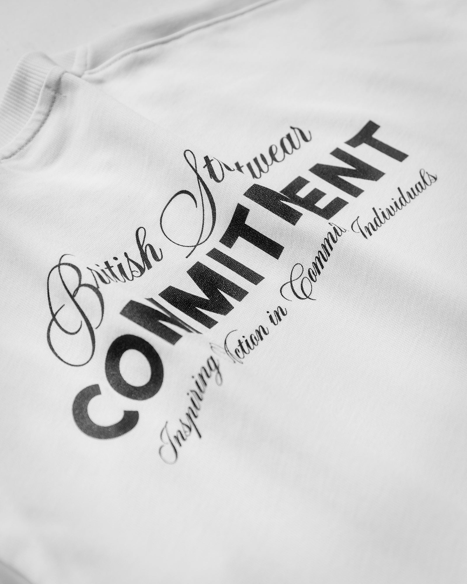 Script T-shirt - White