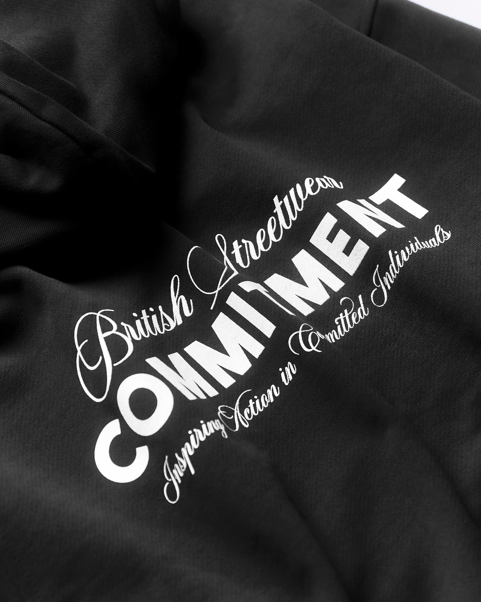 Script Hoodie - Black
