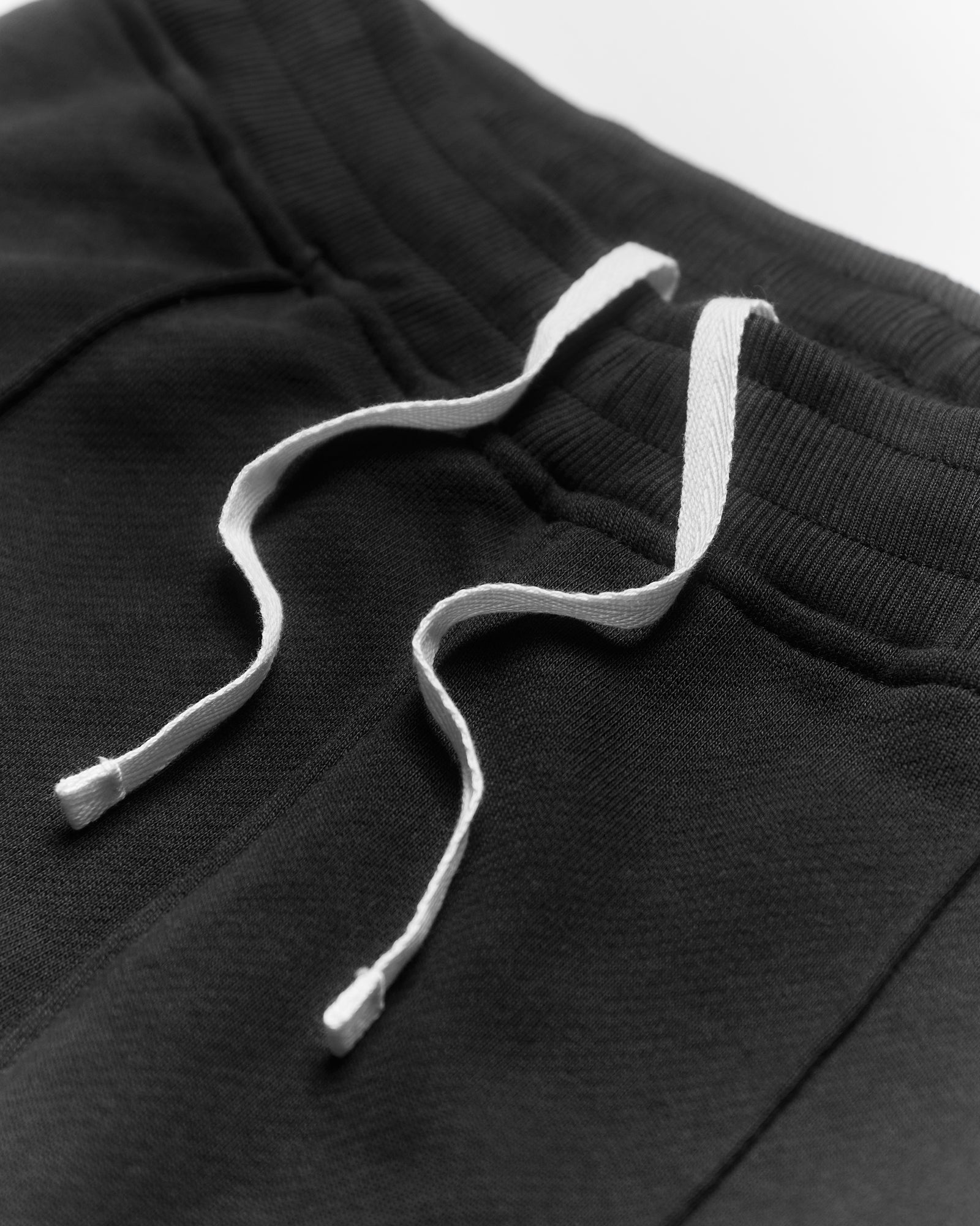 Pleated Sweatpant - Black
