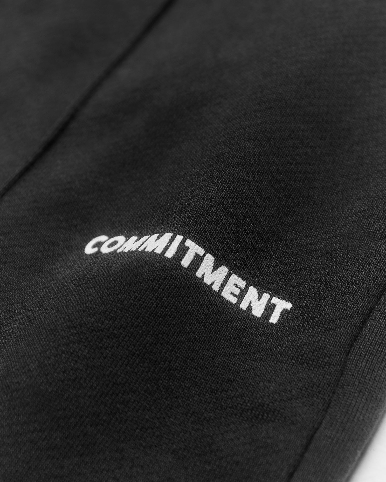 Pleated Sweatpant - Black